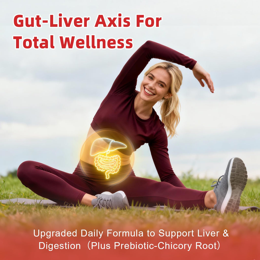Lukaree Liver Cleanse Gummies | Milk Thistle & Artichoke

