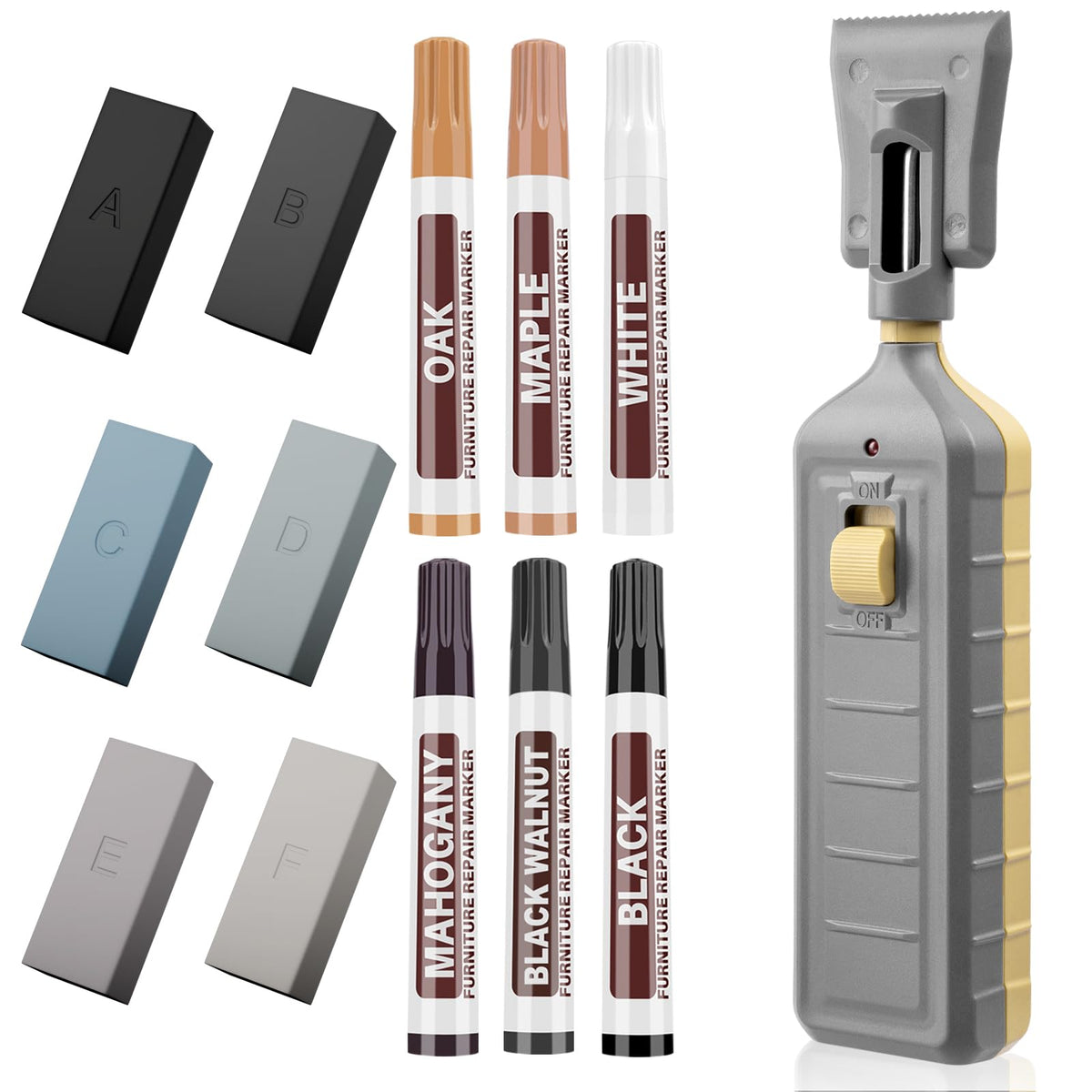XMNAMC Floor Repair Kit with Heat Pen for Floors & Furniture