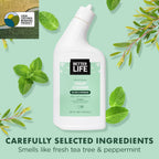 Better Life Toilet Bowl Cleaner Gel Tea Tree Peppermint

