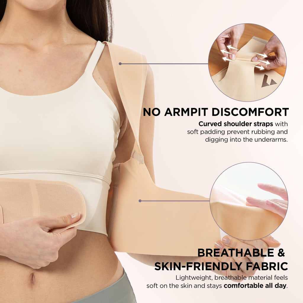 Vicorrect Posture Corrector for Women - Hidden Under Clothes

