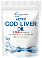 Micro Ingredients Cod Liver Oil Supplement

