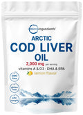 Micro Ingredients Cod Liver Oil Supplement