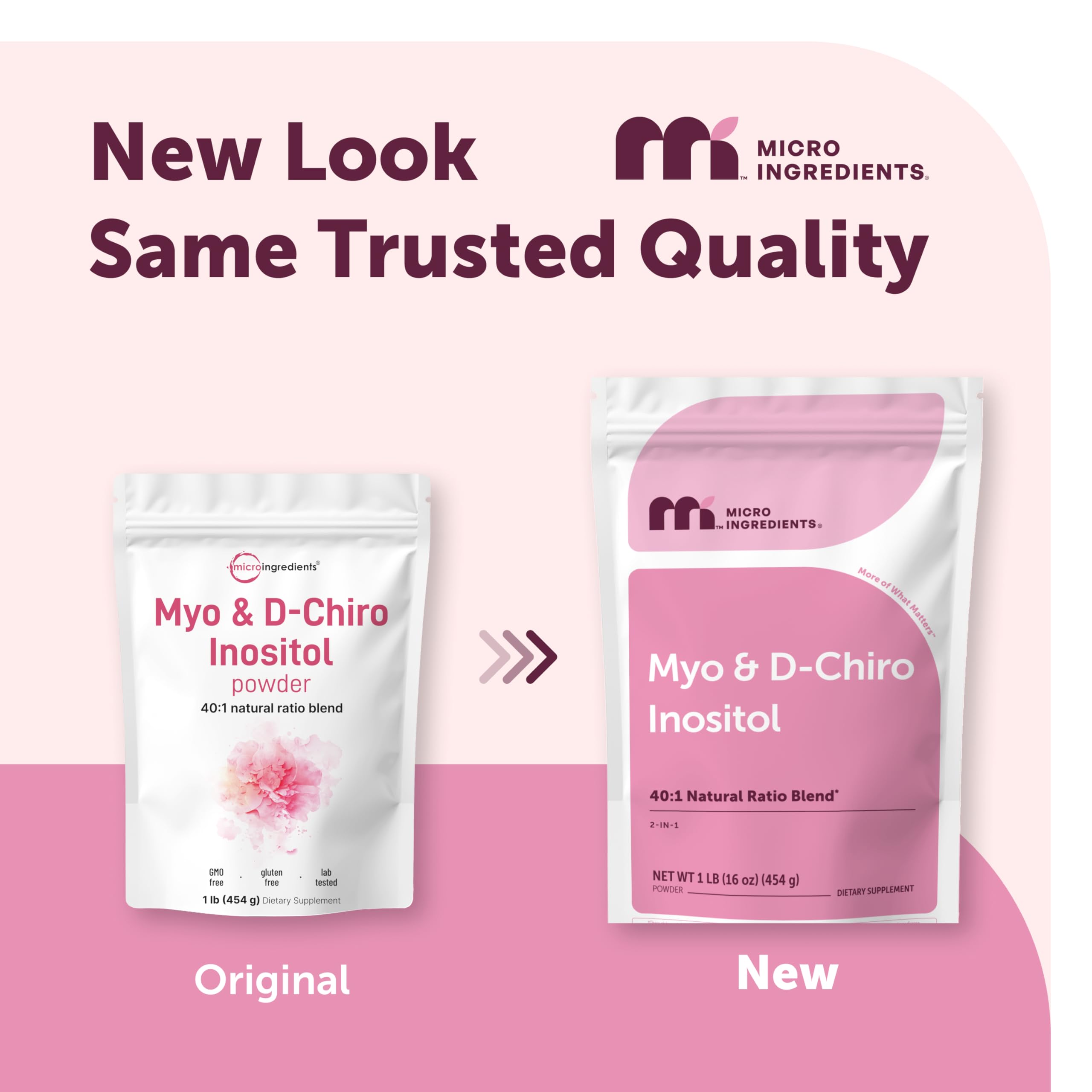 Myo-Inositol & D-Chiro Inositol Powder for Women 40:1

