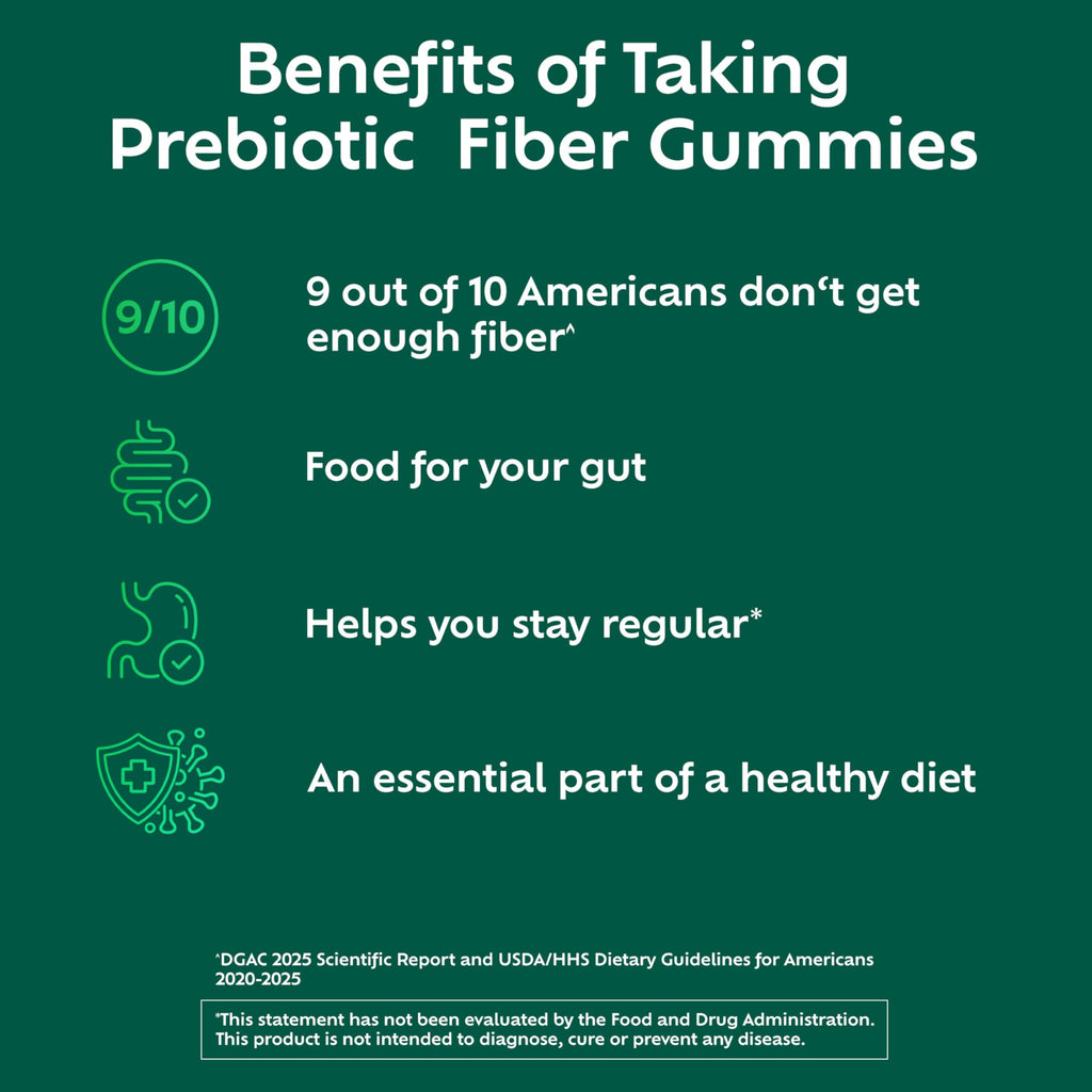 Benefiber Prebiotic Fiber Gummies for Digestive Health

