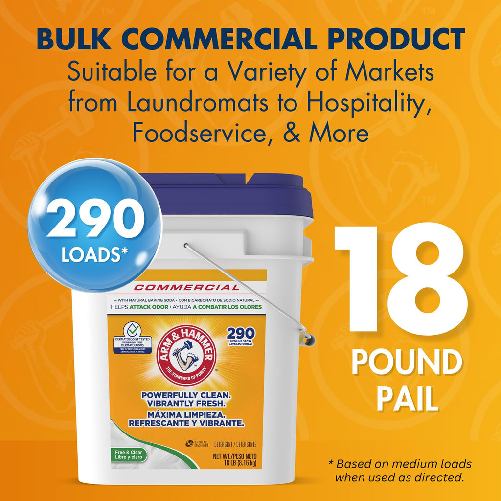 Arm & Hammer Professional Powder Laundry Detergent | Commercial

