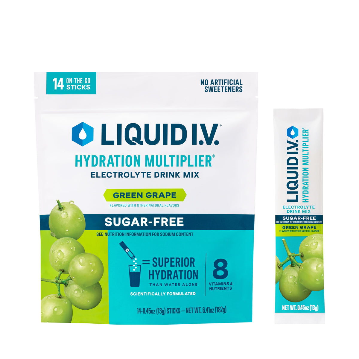 Liquid I.V. Hydration Multiplier Sugar-Free Electrolyte Drink Mix