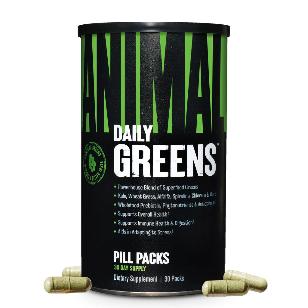 Animal Daily Greens Capsules - Digestive Health & Immunity

