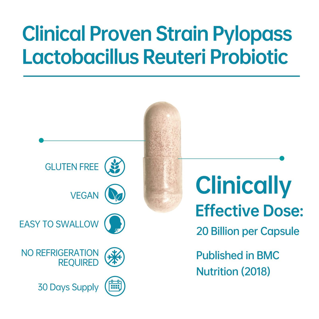 H. pylori Probiotic with Pylopass DSM17648

