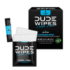 DUDE Wipes Travel Flushable Wipes for Sensitive Skin

