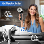 PUFTEM Cordless Electric Spin Scrubber Replaceable Heads

