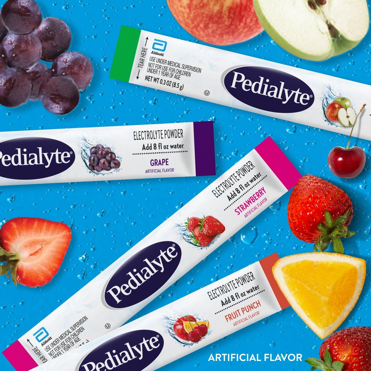 Pedialyte Electrolyte Powder Variety Set Hydration

