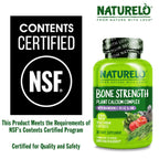 Naturelo Calcium Magnesium Zinc with D3 K2 Vitamin C

