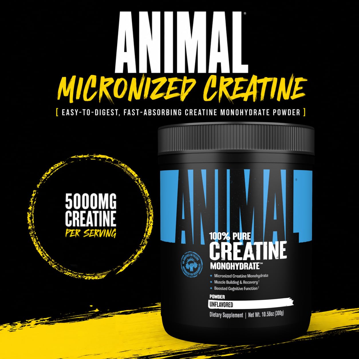Animal Creatine Monohydrate Powder – Micronized Performance

