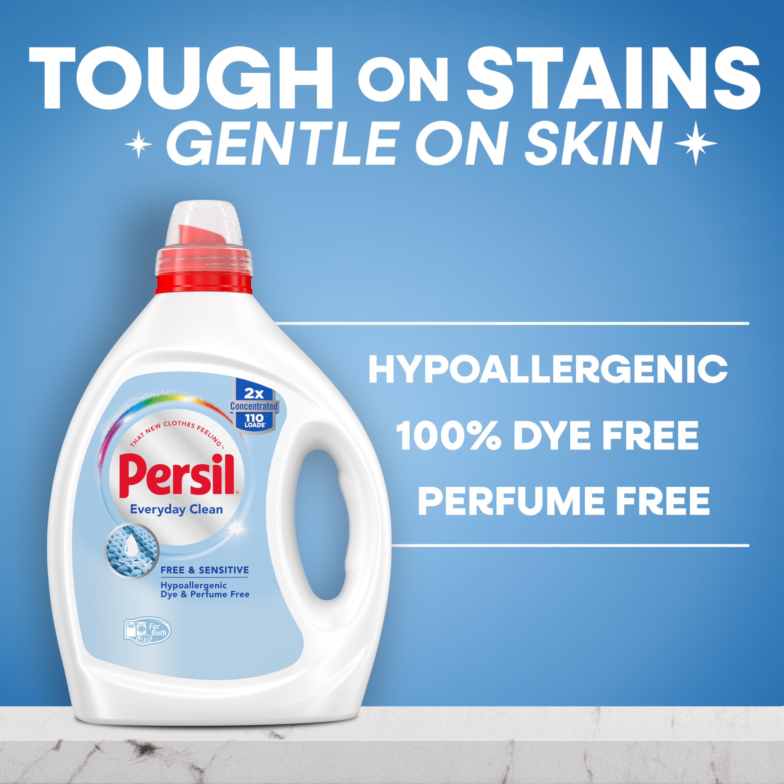 Persil Liquid Laundry Detergent | Powerful Cleaning


