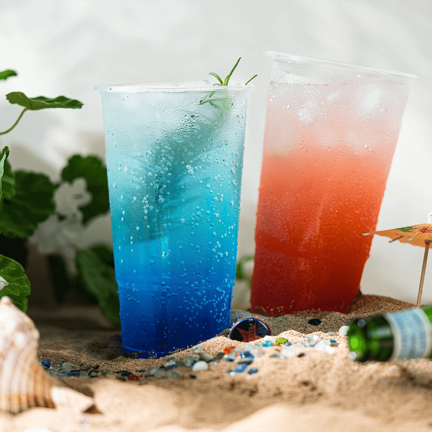 Karat Clear PolyPro Cups - BPA-Free & Recyclable

