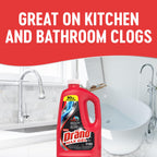 Drano Max Gel Drain Clog Remover & Cleaner | Fast-Acting

