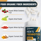 Probiotics for Men with 500 Billion CFUs & 12 Strains

