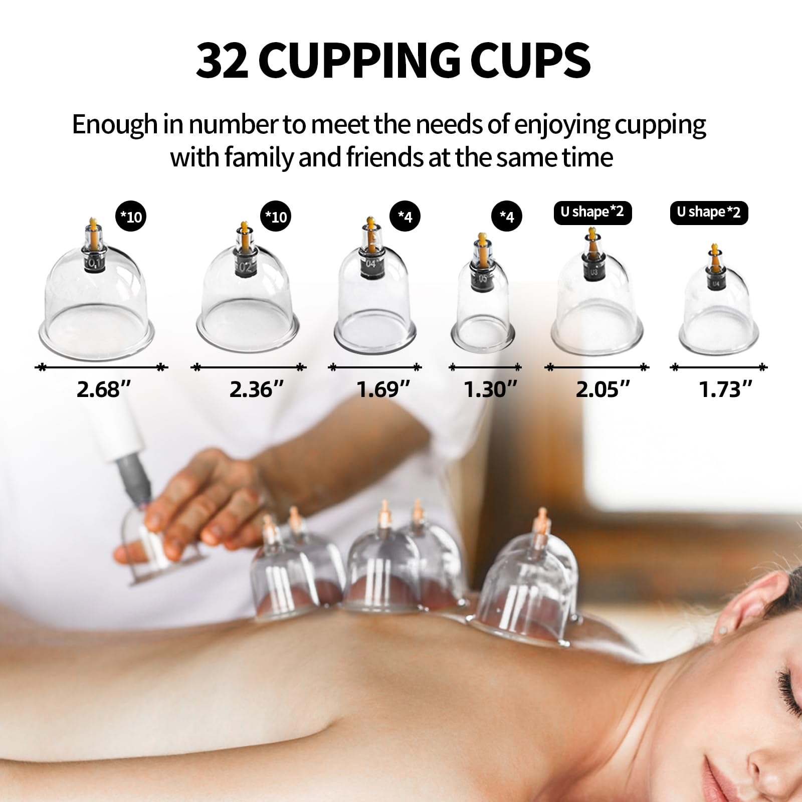 Cupluw Cupping Therapy Kit with Magnetic Cups

