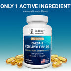 Dr. Berg Omega-3 Cod Liver Oil Supplement

