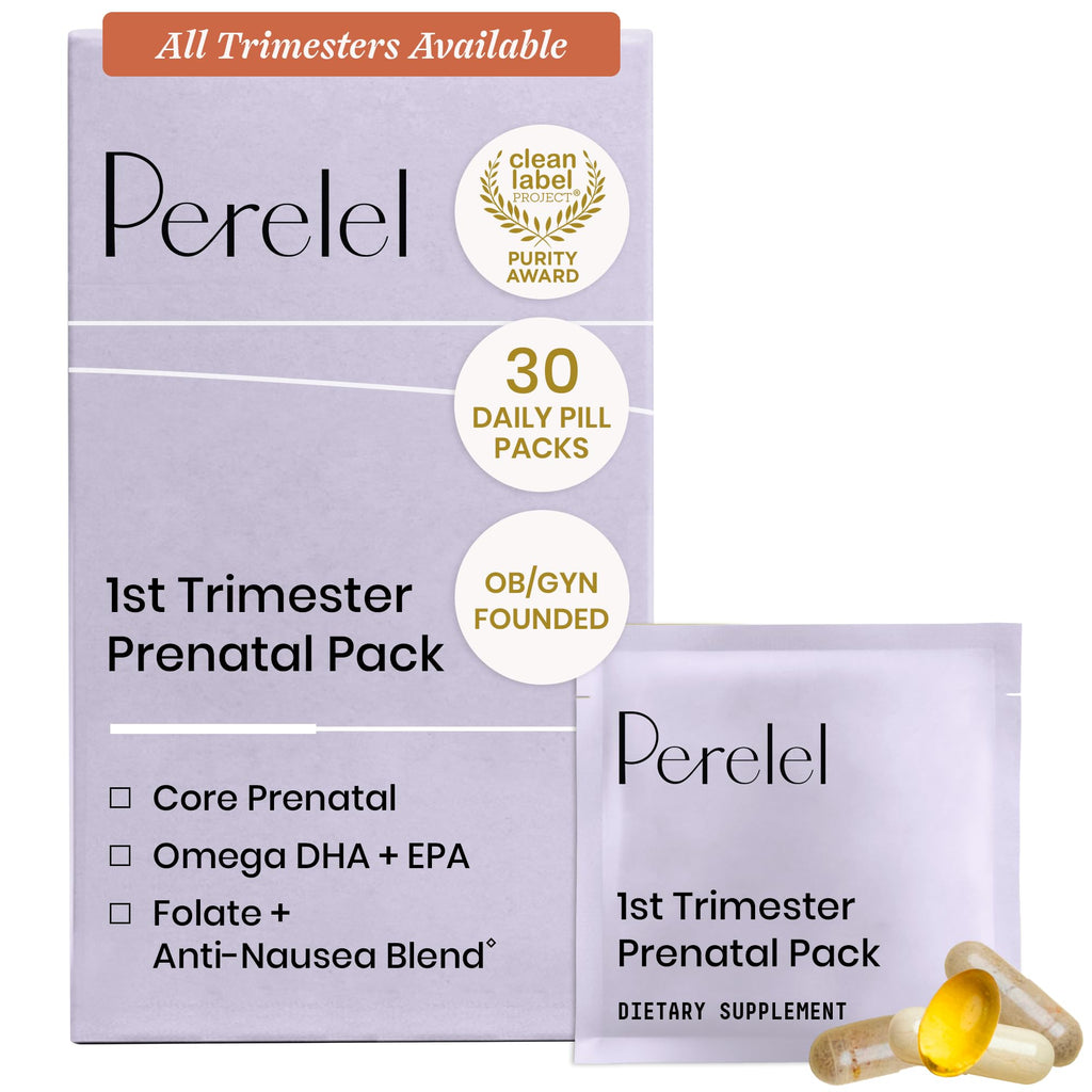 Perelel Prenatal Multivitamin with Folate & Omega-3

