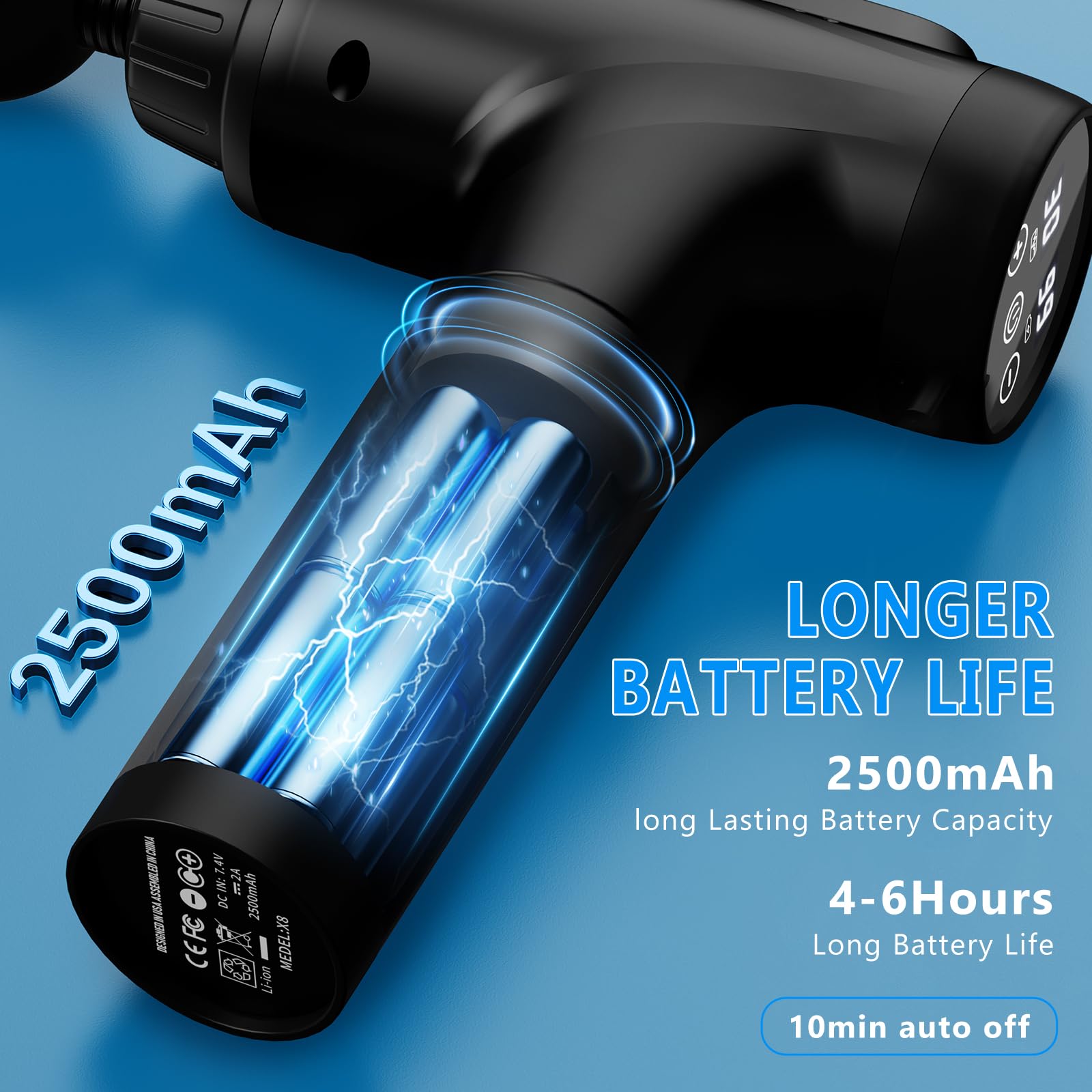 APHERMA Massage Gun - Handheld Percussion Massager

