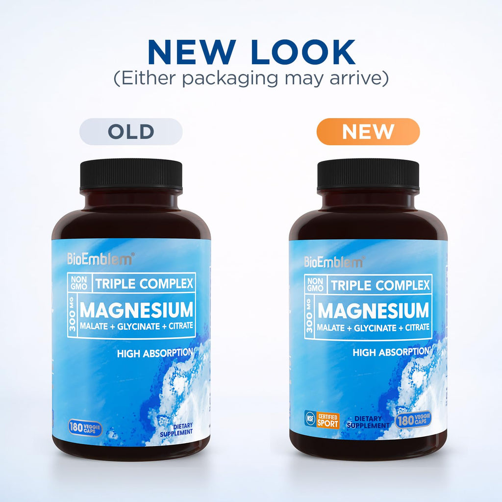 BioEmblem Triple Magnesium Complex|Glycinate Malate Citrate

