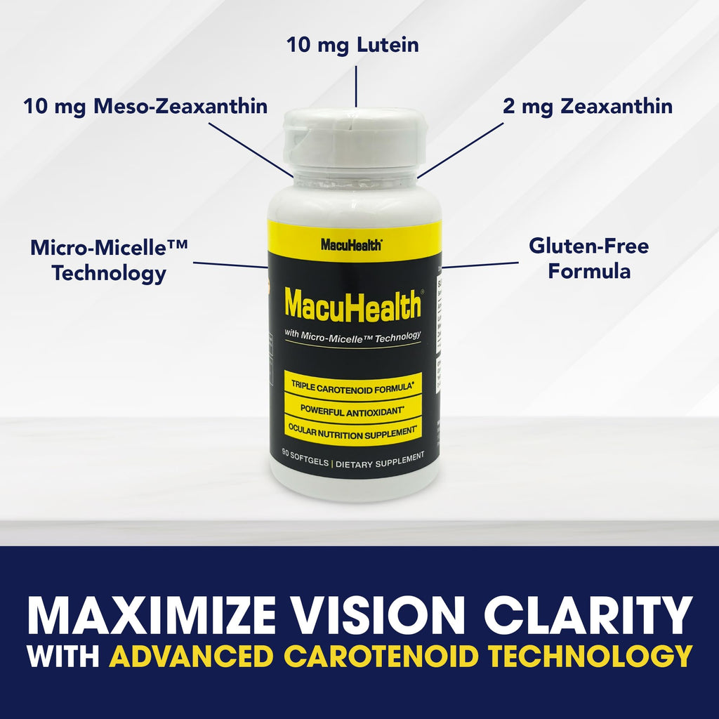 MacuHealth Eye Vitamins - Advanced Eye Health Formula

