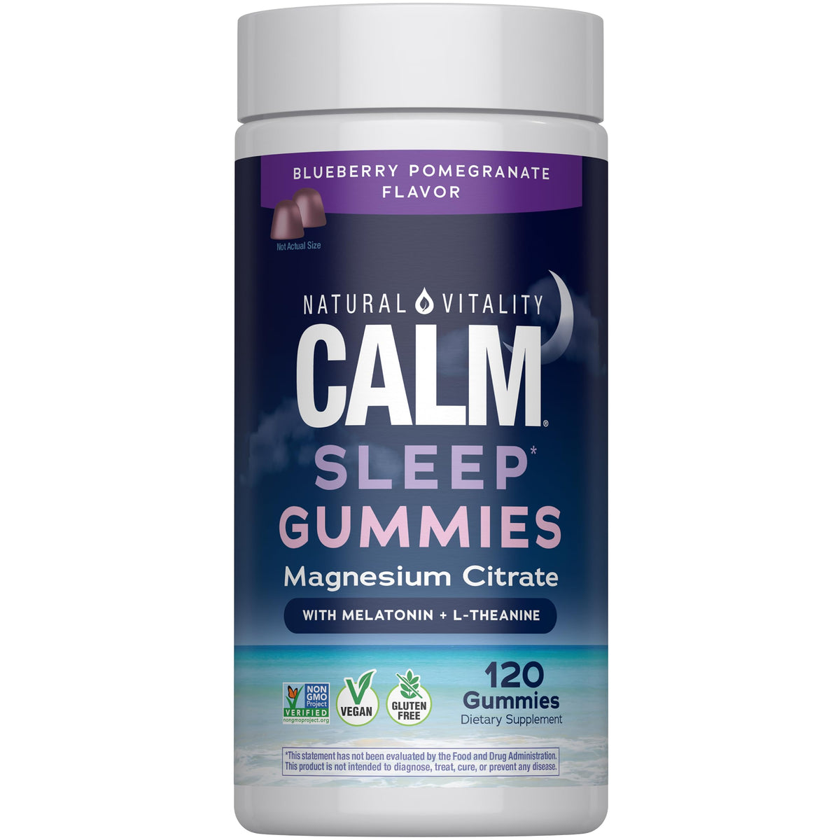 Natural Vitality Sleep Gummies – Magnesium & L-Theanine

