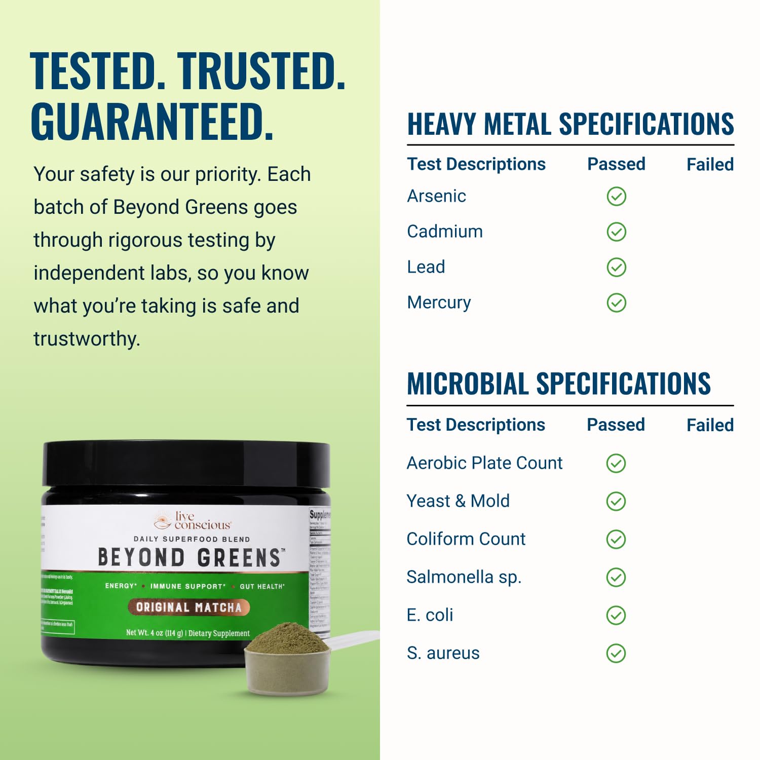 Beyond Greens Superfood Powder – Immune Support

