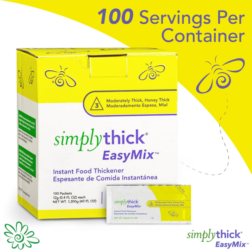 SimplyThick EasyMix Gel Thickener Packets for Dysphagia

