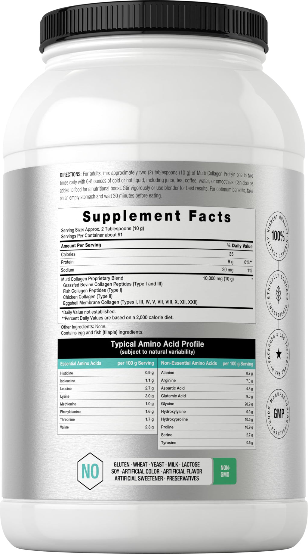 Horbaach Multi Collagen Protein Powder | Collagen Peptides


