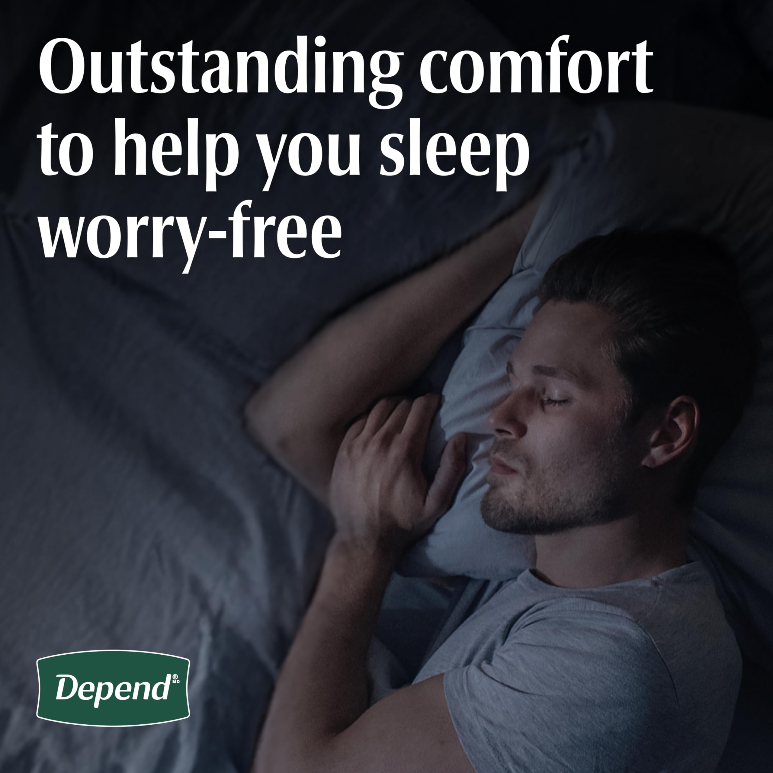 Depend Night Defense Incontinence Underwear for Men

