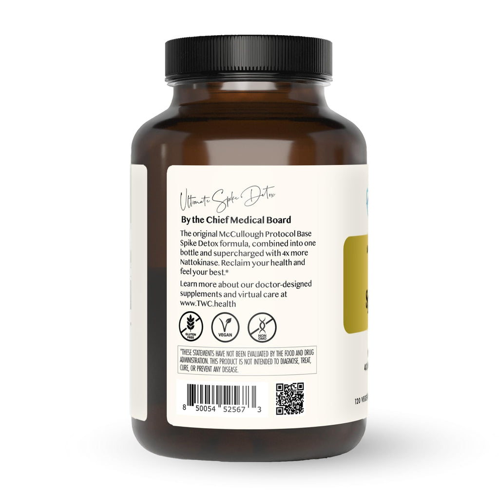 Spike Detox 3-in-1 Nattokinase Turmeric Bromelain - Wellness Co

