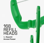 REACH Ultraclean Access Flosser Refill Heads - PFAS-Free

