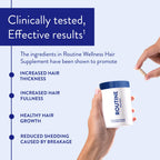 Routine Wellness Hair Growth Supplement Biotin and Nutrients

