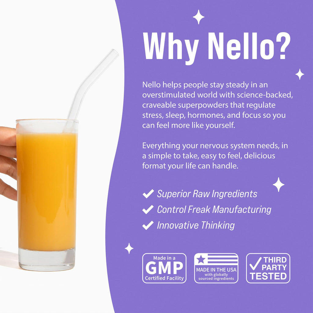 Nello Supersleep Sleep Support Drink Mix | Peach Dream

