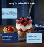 Voatree Disposable Plastic Forks - BPA-Free

