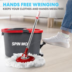 Simpli-Magic Cleaning System with 3 Microfiber Mop Heads

