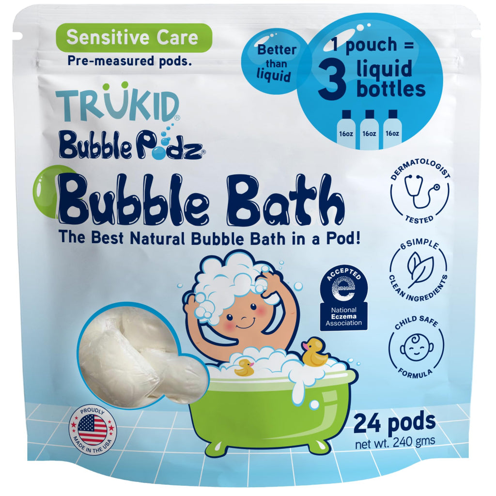 TruKid Bubble Podz Bubble Bath for Kids | Tear-Free


