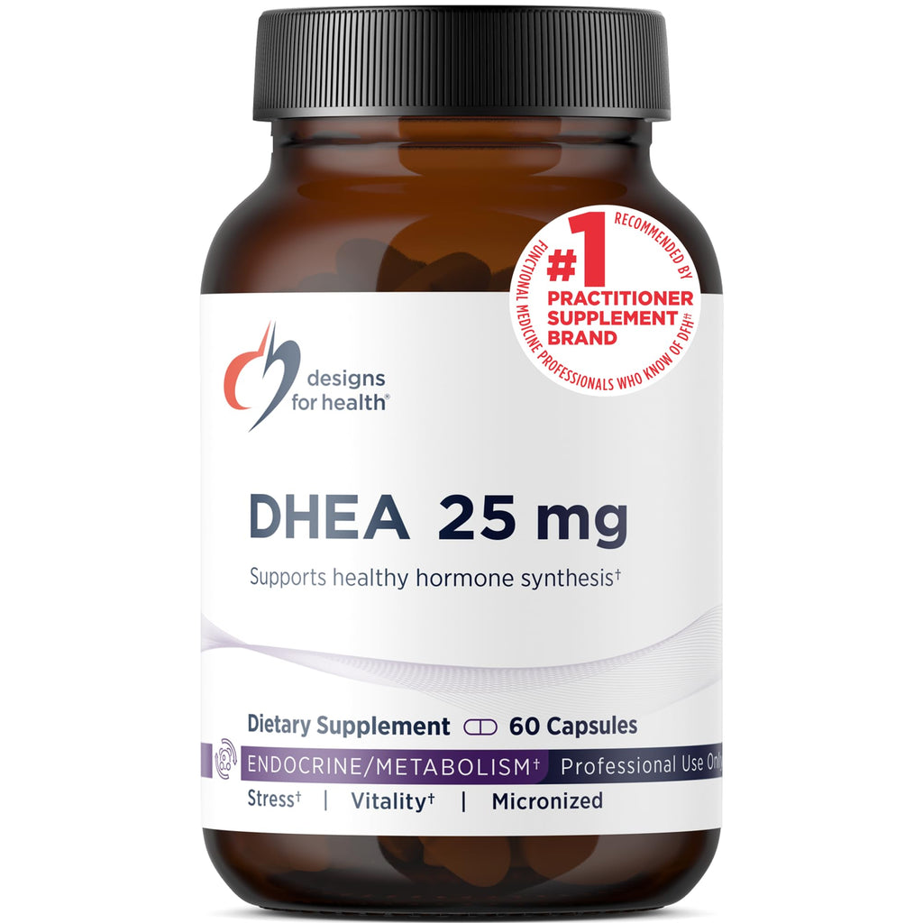 Designs for Health DHEA Supplement for Men & Women - Non-GMO

