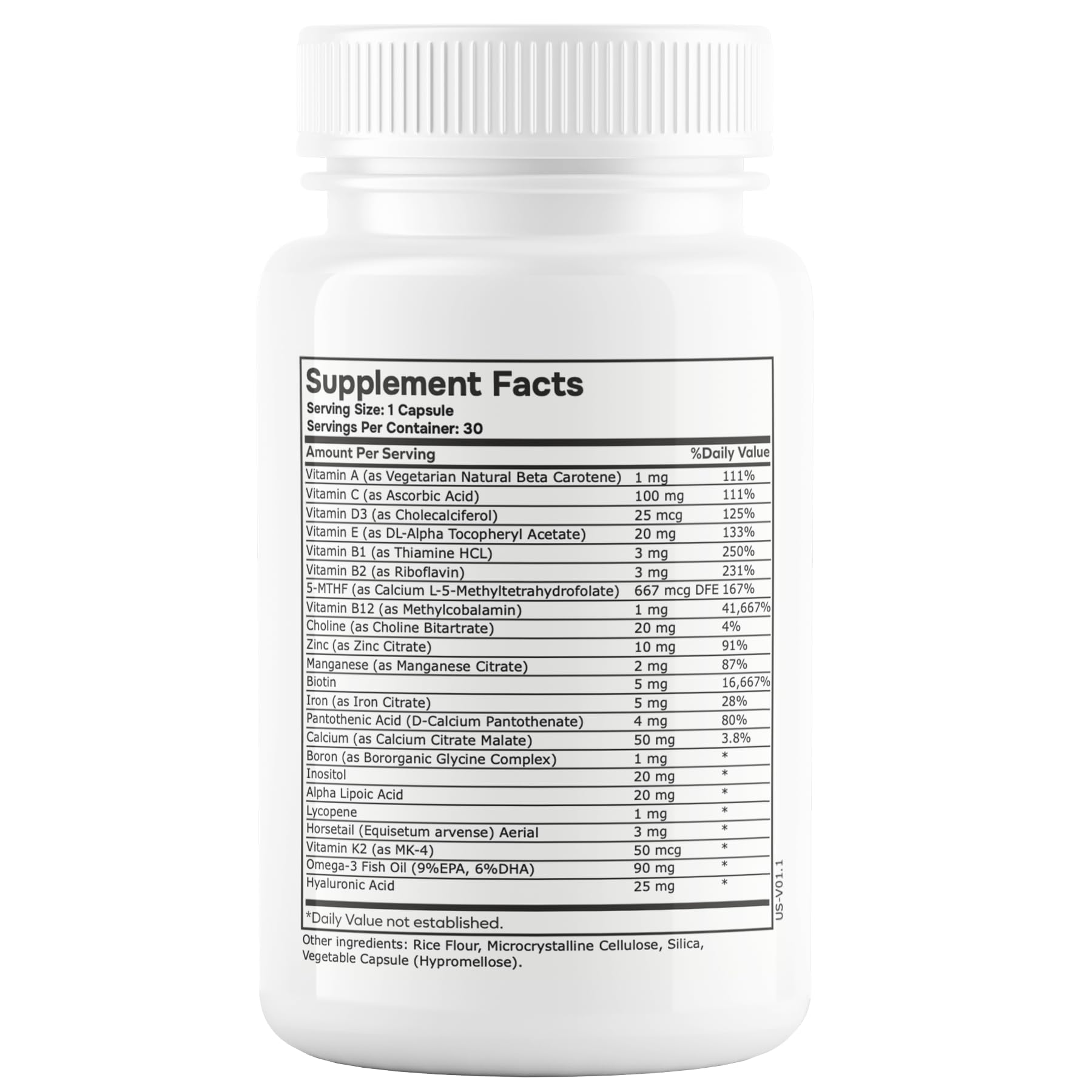 envitamin Women's Methylated Multivitamin Multimineral

