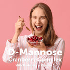 Micro Ingredients D Mannose Capsules Cranberry & Probiotics

