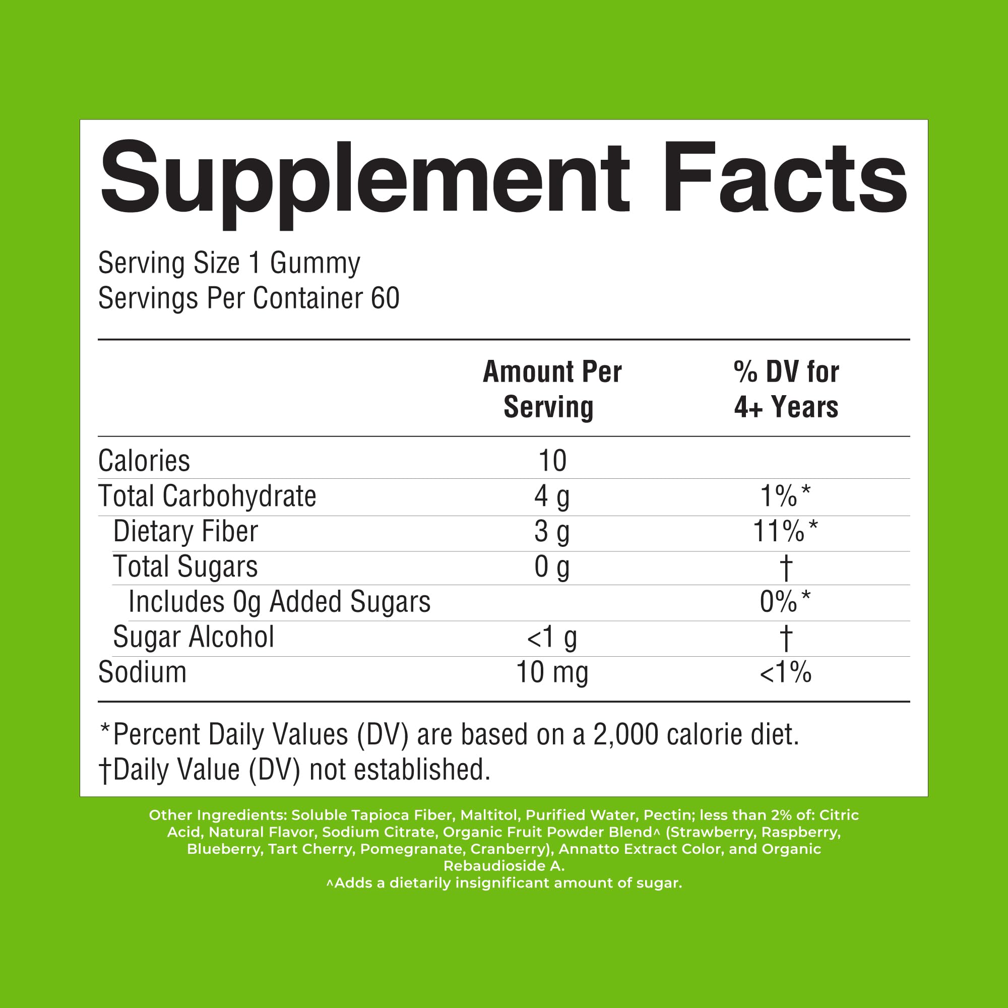 MaryRuth's Fiber Gummies – Digestive Support

