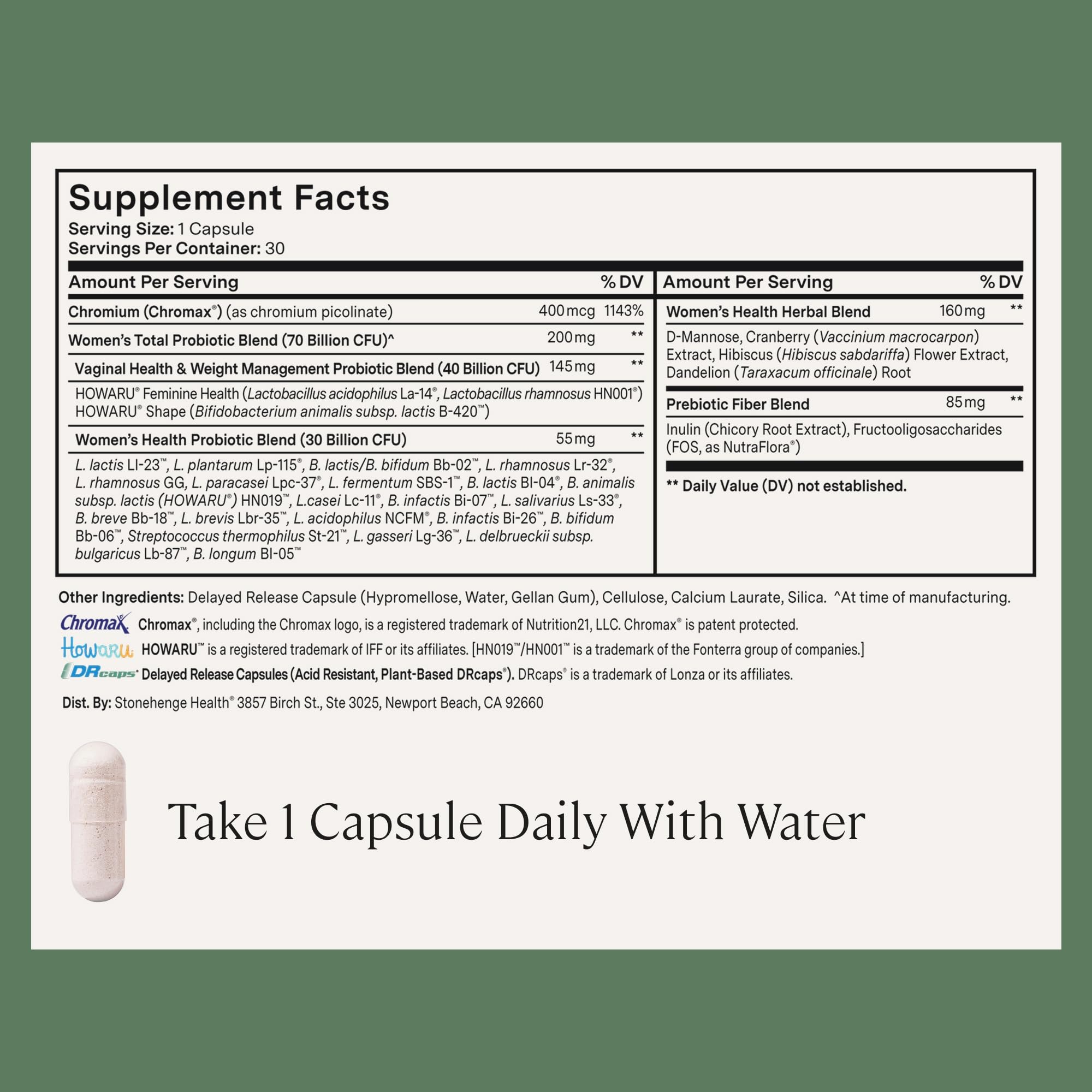 Stonehenge Health Probiotic for Wellness

