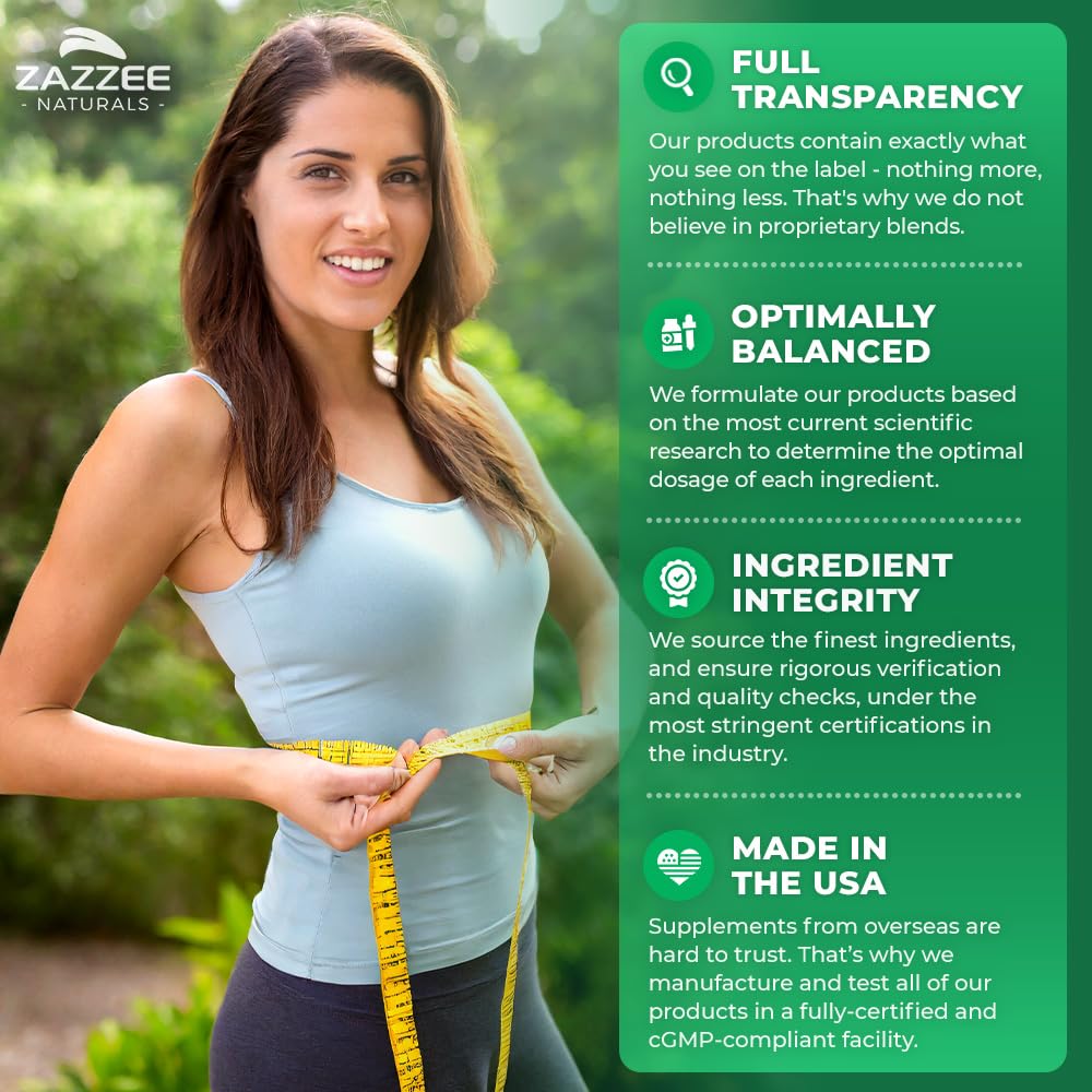 Zazzee Green Tea Extract Capsules - Extra Strength

