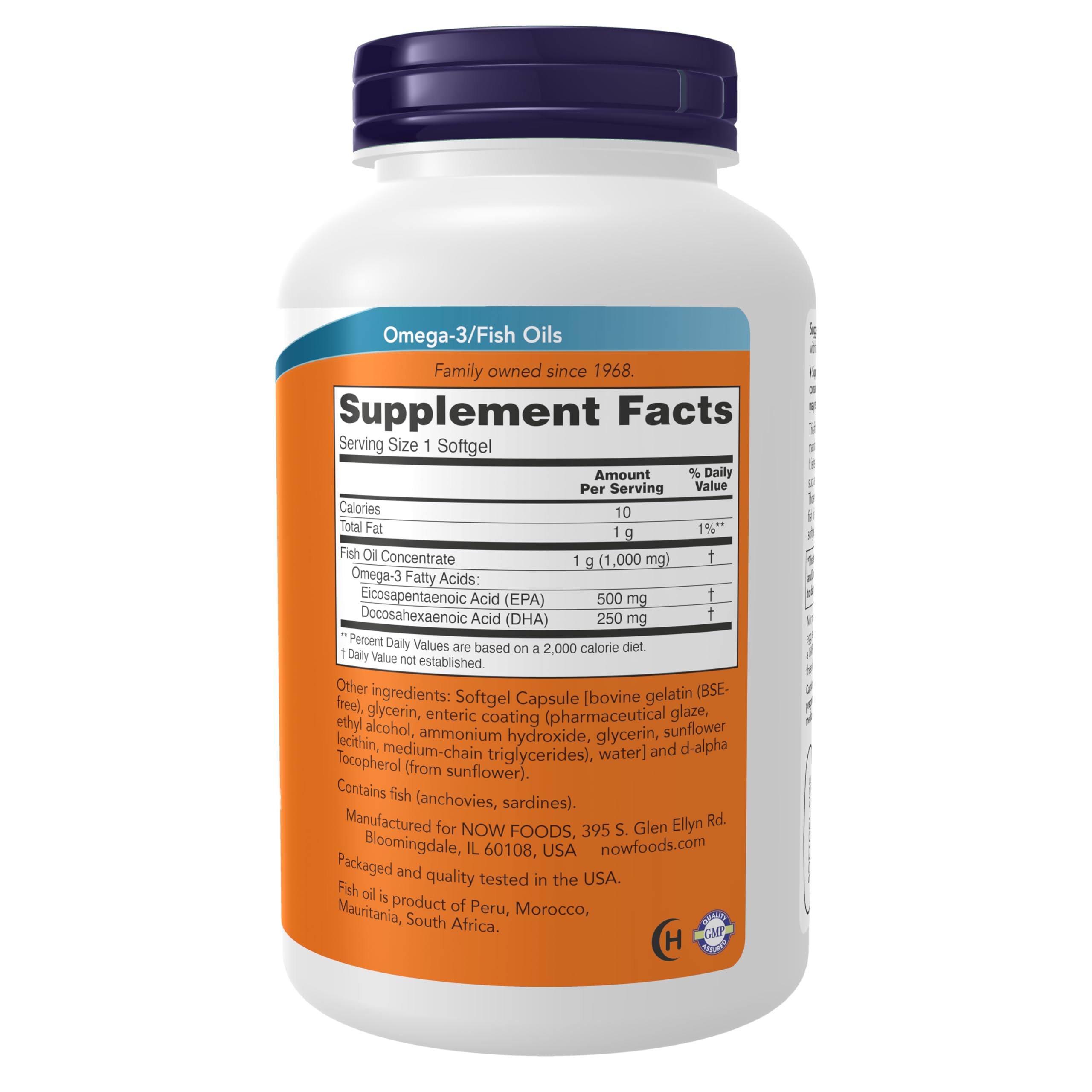 NOW Foods Ultra Omega-3 Enteric Softgels

