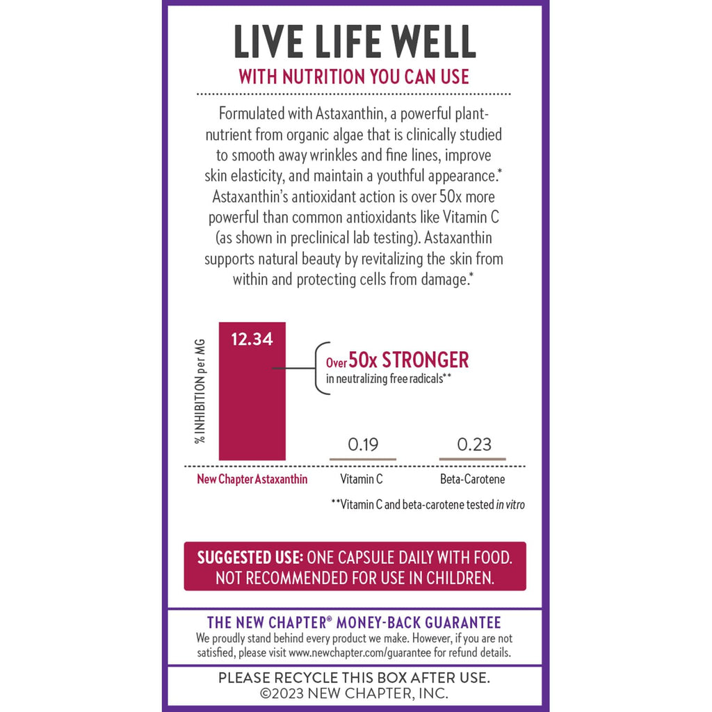 New Chapter Biotin Supplement for Hair Skin Nails

