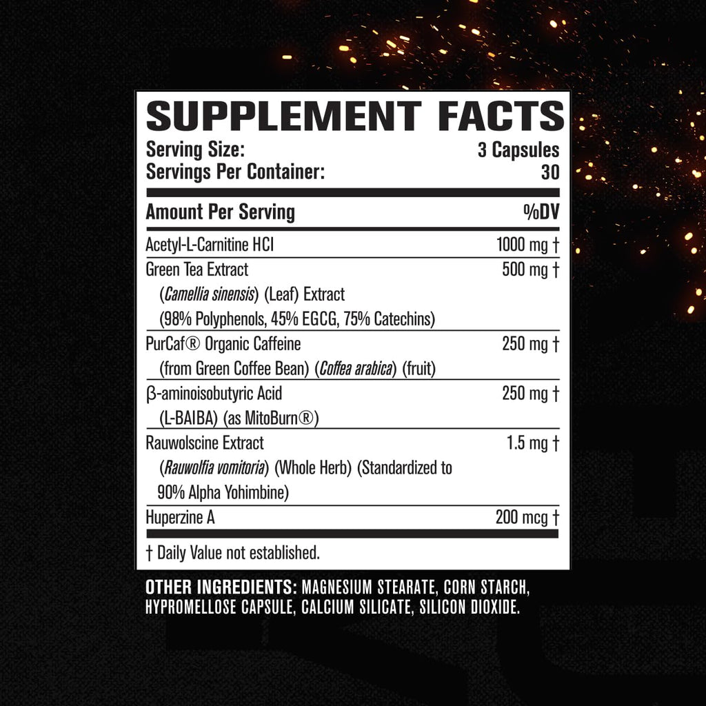 Burn-XT Max Thermogenic Fat Burner | Jacked Factory

