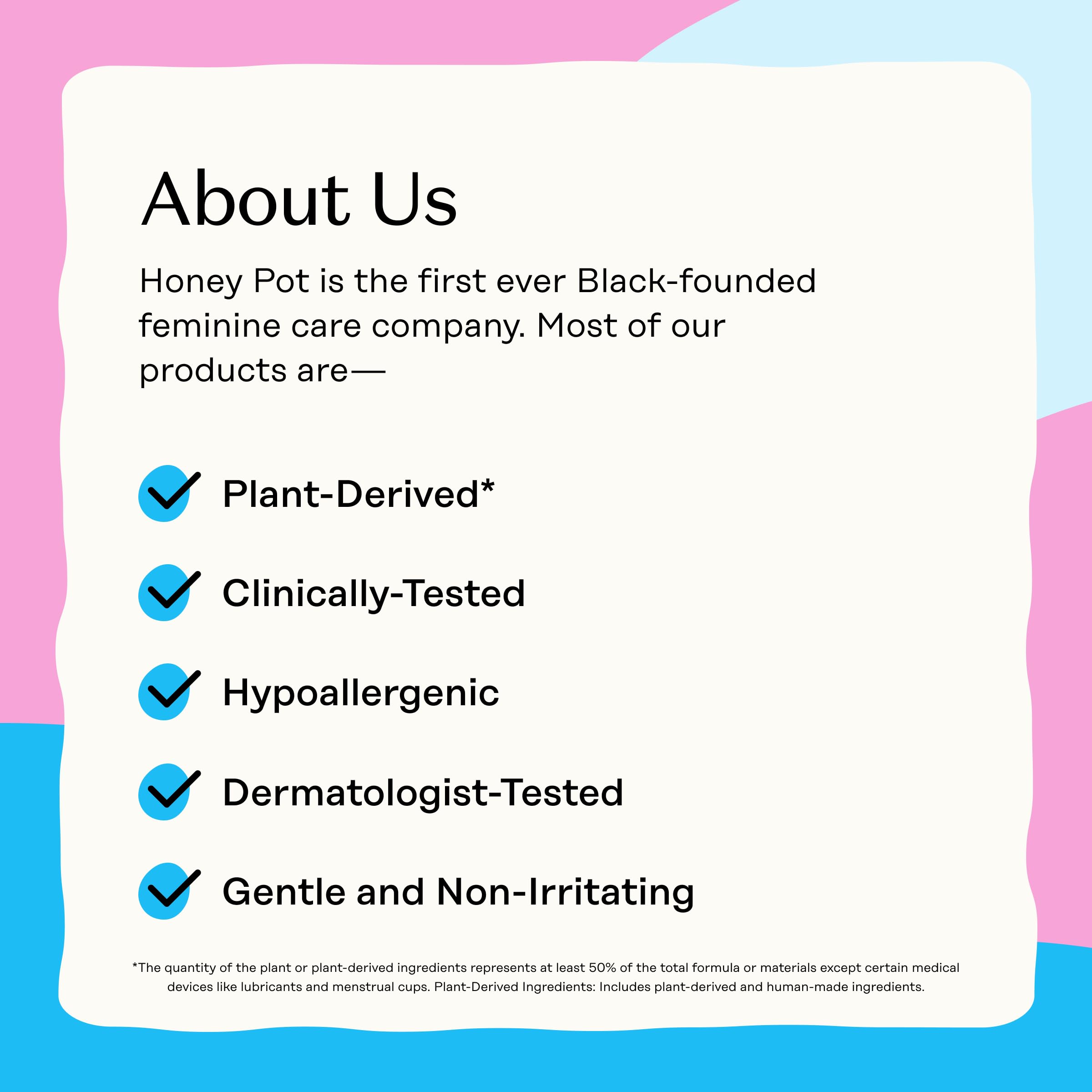 The Honey Pot Sensitive Feminine Wash - pH Balanced Plant-Based


