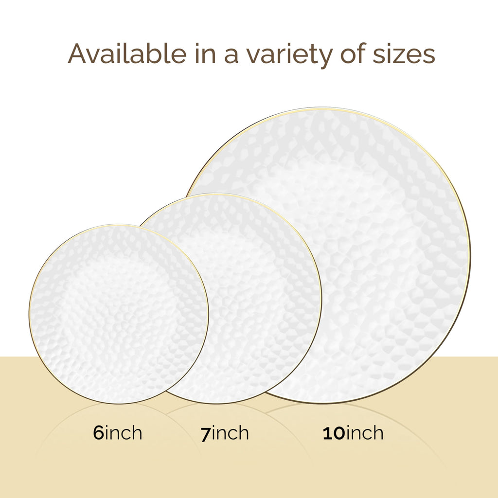 R-kay Disposable Plastic Dessert Plates | Heavy Duty

